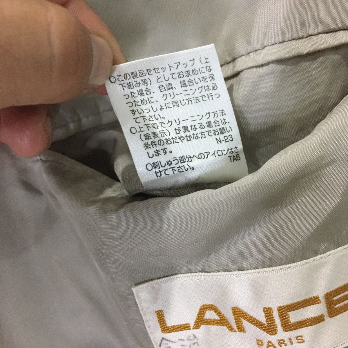 Lancel Lancel Paris Blazer Coat Size 46R - 10 Thumbnail