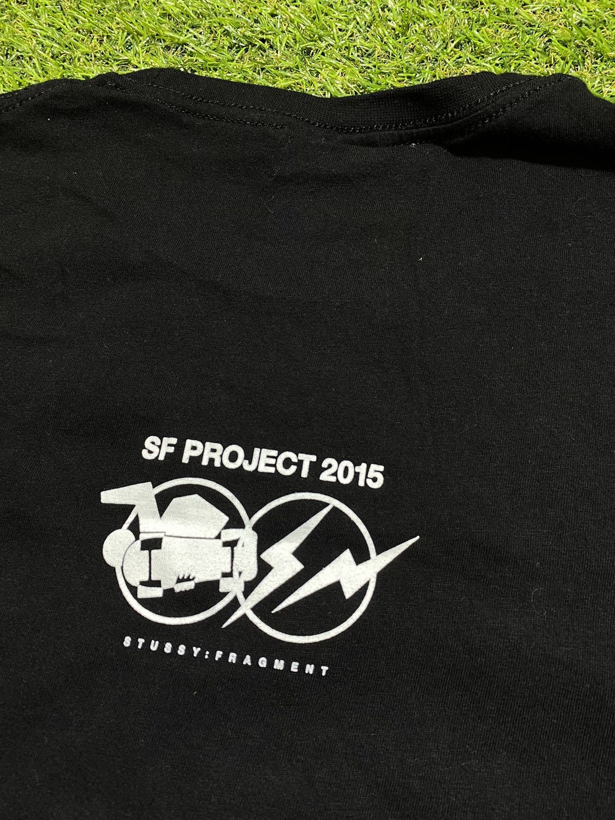 Stussy Vintage Y2k Stussy x Fragment tee big logo streetwear size S Size US S / EU 44-46 / 1 - 6 Thumbnail