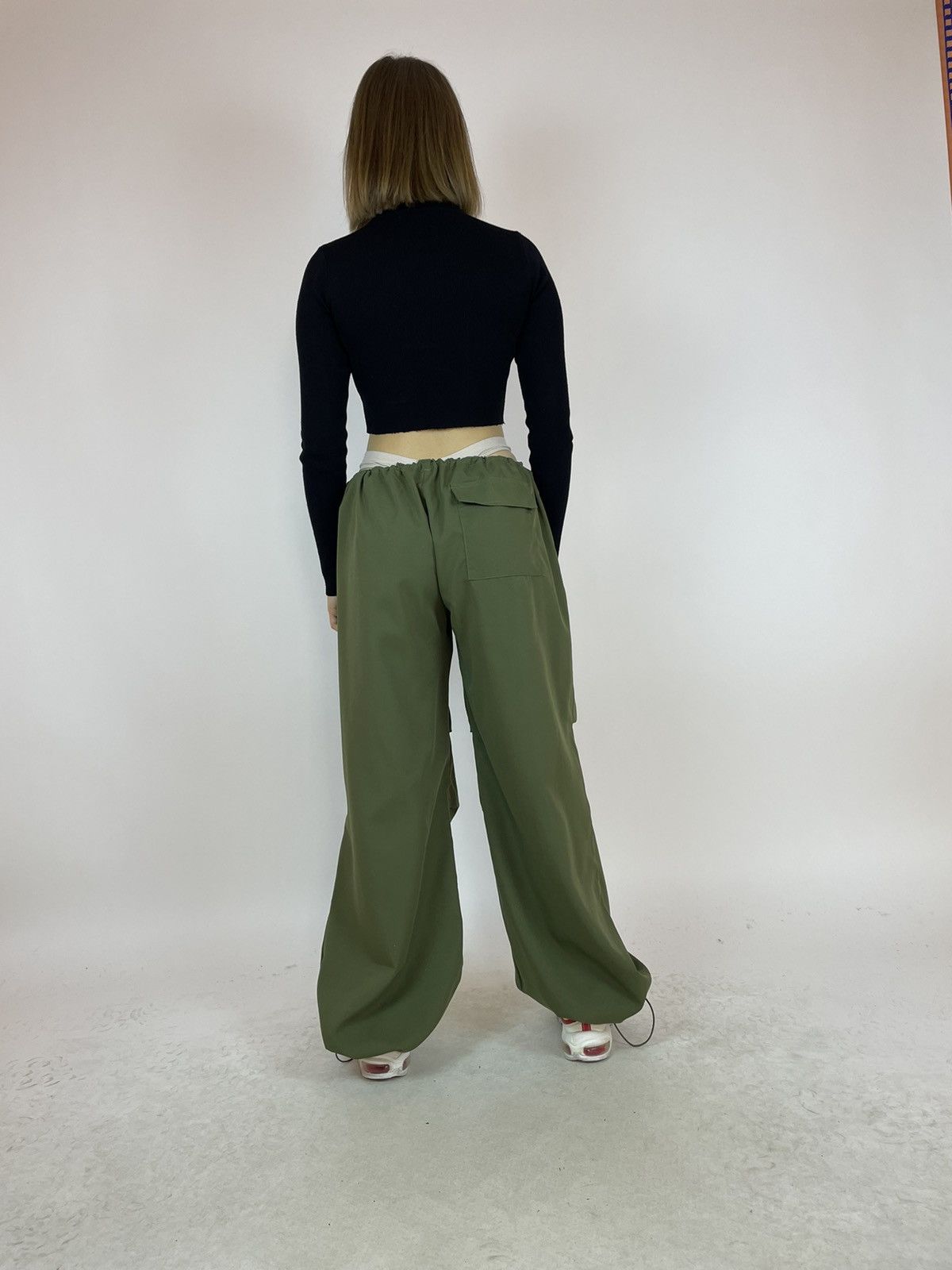 Japanese Brand Women's Parachute pants Fashion Sexy Lounge size L Size 27" / US 4 / IT 40 - 8 Thumbnail