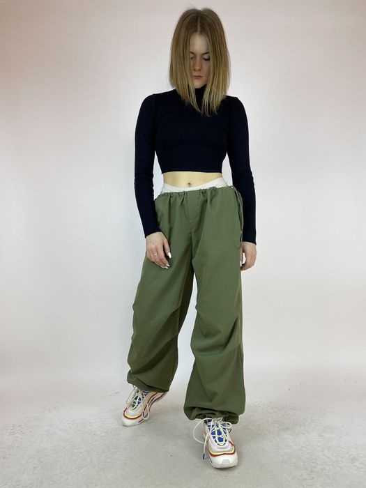 Japanese Brand Women's Parachute pants Fashion Sexy Lounge