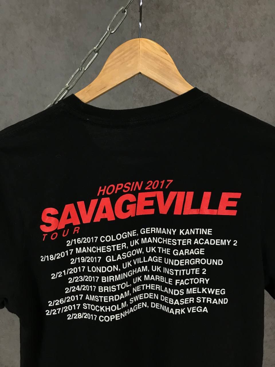 Band Tees × Undercover Undercover Prodigy Hospin 2017 made in USA tour tee Size US S / EU 44-46 / 1 - 5 Thumbnail