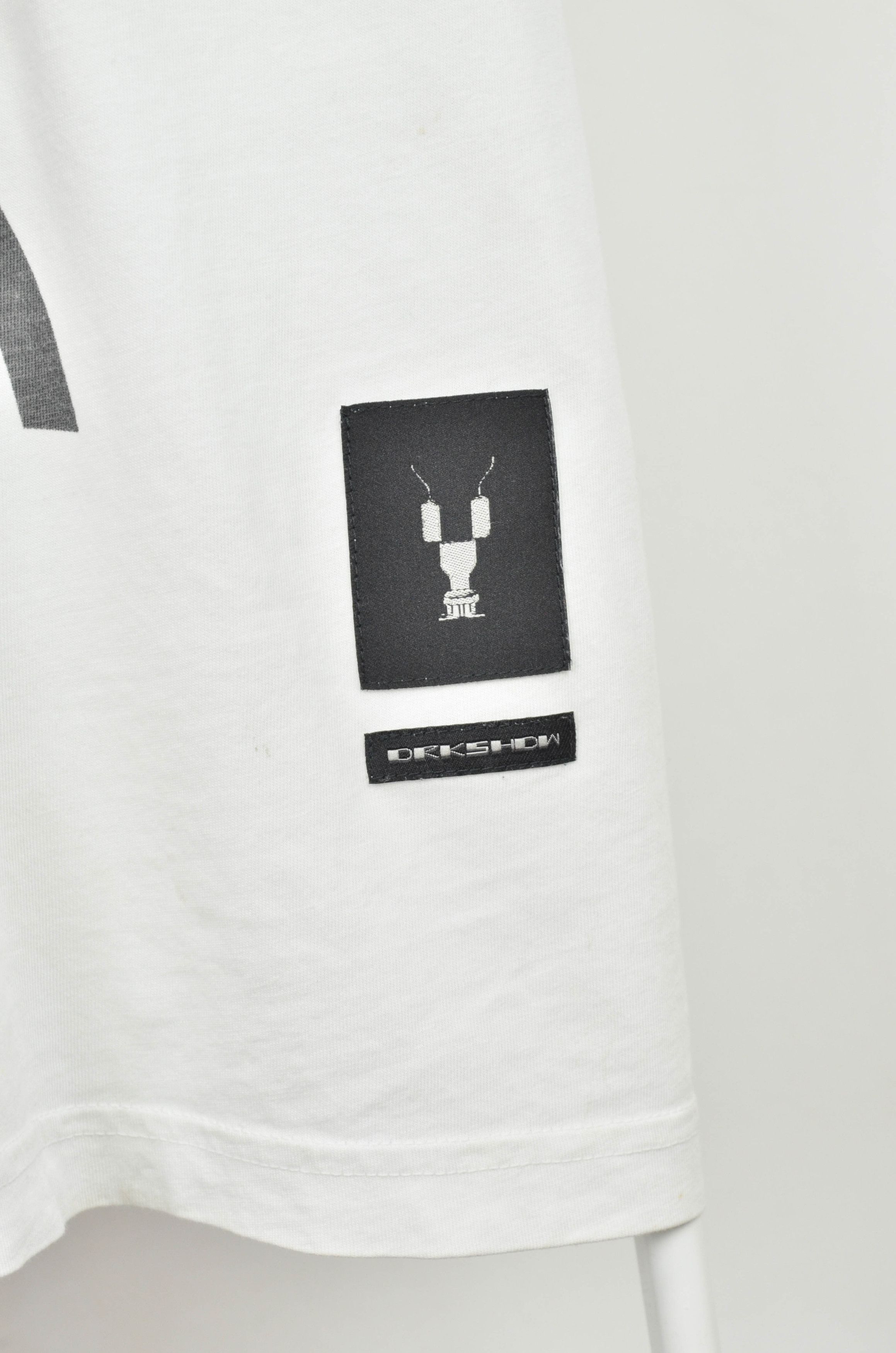 Rick Owens Rick Owens Drkshdw Geometric Tee Size US S / EU 44-46 / 1 - 3 Thumbnail