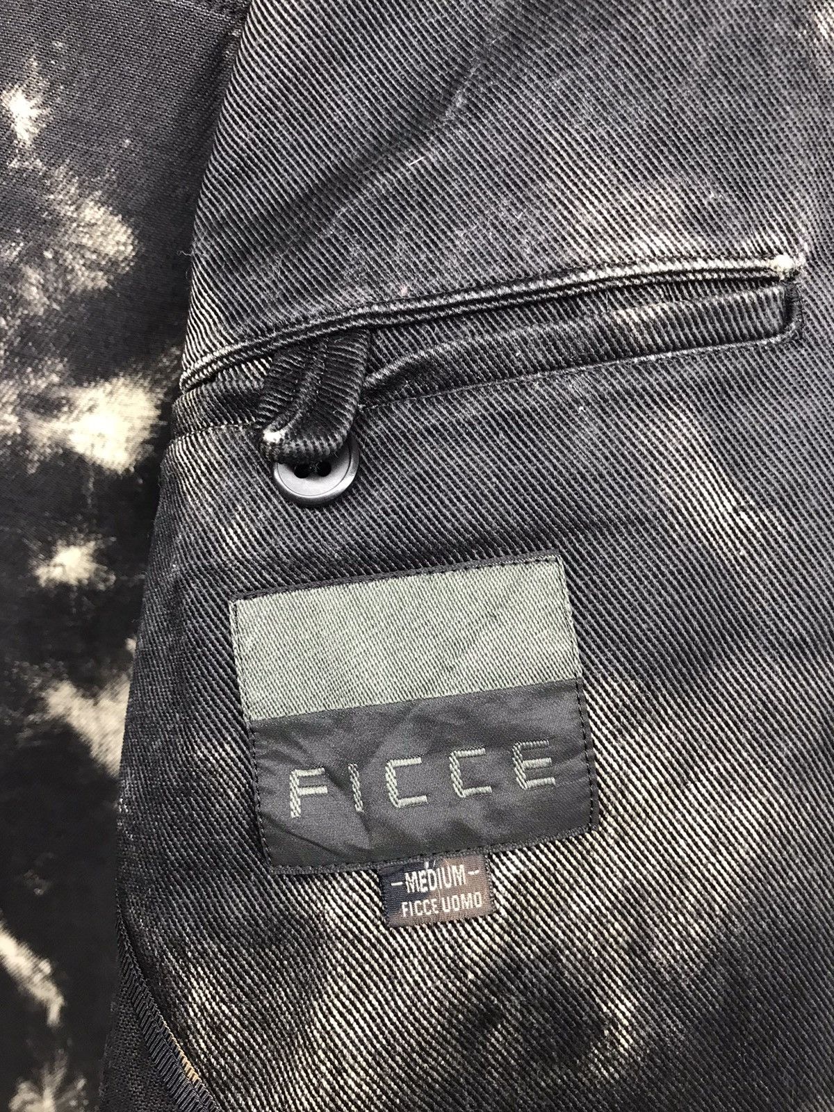 Japanese Brand × Yoshiyuki Konishi 🔥Ficce By Yoshiyuki Konishi Acidwash Peacoat Size US M / EU 48-50 / 2 - 7 Thumbnail