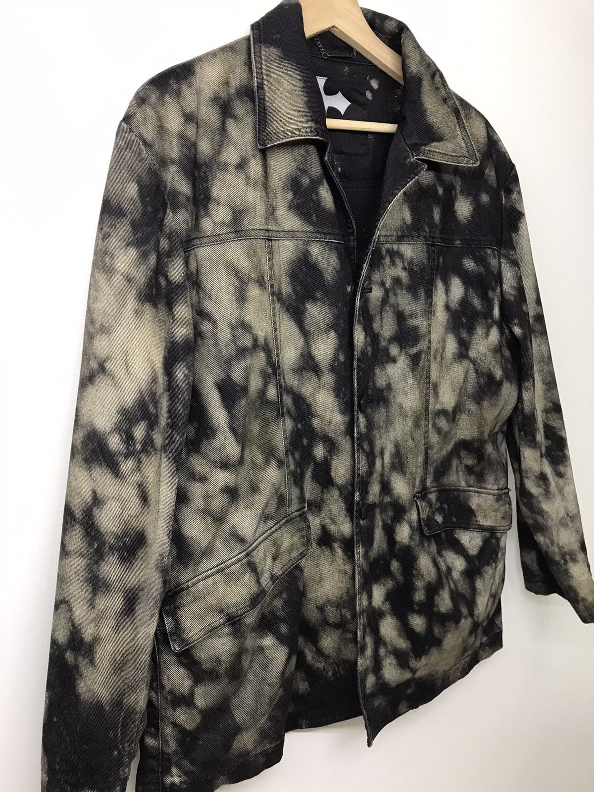 Japanese Brand × Yoshiyuki Konishi 🔥Ficce By Yoshiyuki Konishi Acidwash Peacoat Size US M / EU 48-50 / 2 - 4 Thumbnail