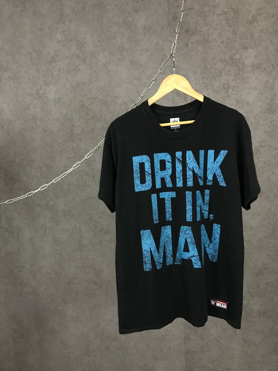 WWE Chris Jericho Drink it in man WWE WWF wrestling tee Size US L / EU 52-54 / 3 - 1 Thumbnail