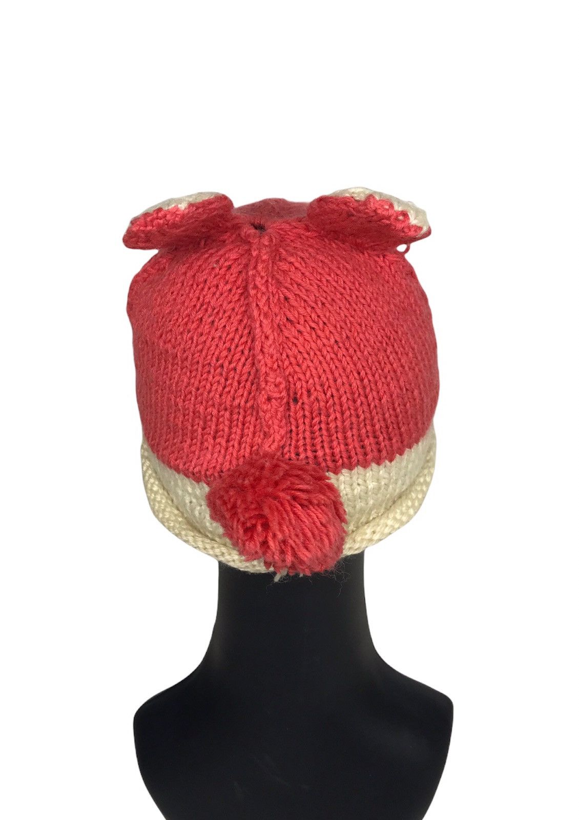 Japanese Brand Vintage Animal Bunny Horn Beanie Knits Hats Size ONE SIZE - 3 Thumbnail