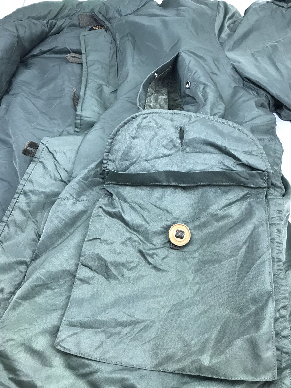 Polo Ralph Lauren × RRL Ralph Lauren 🔥Polo Ralph Lauren Military Surplus Ma-1 Down Parka Size US XL / EU 56 / 4 - 7 Thumbnail