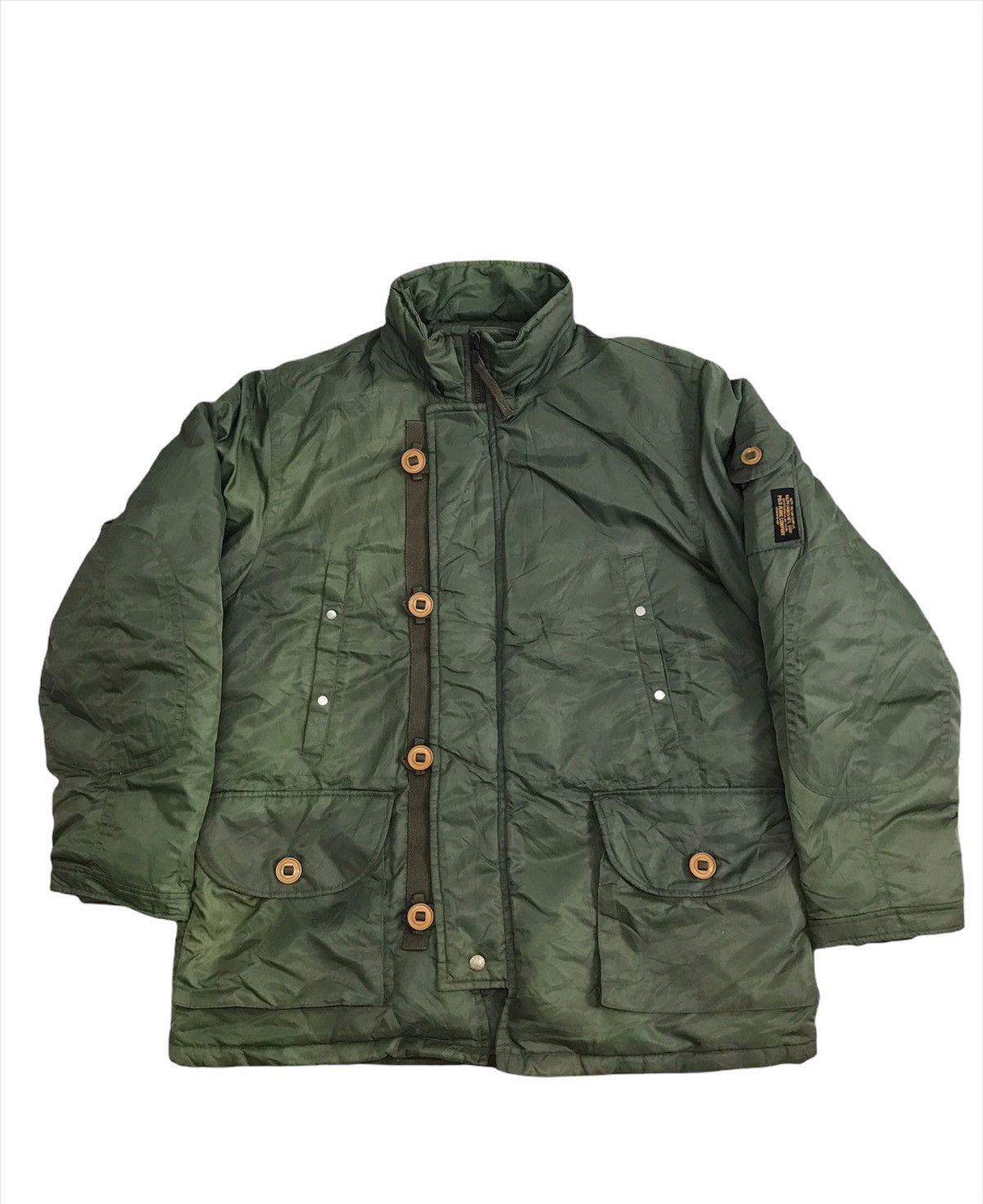 Polo Ralph Lauren × RRL Ralph Lauren 🔥Polo Ralph Lauren Military Surplus Ma-1 Down Parka Size US XL / EU 56 / 4 - 1 Thumbnail
