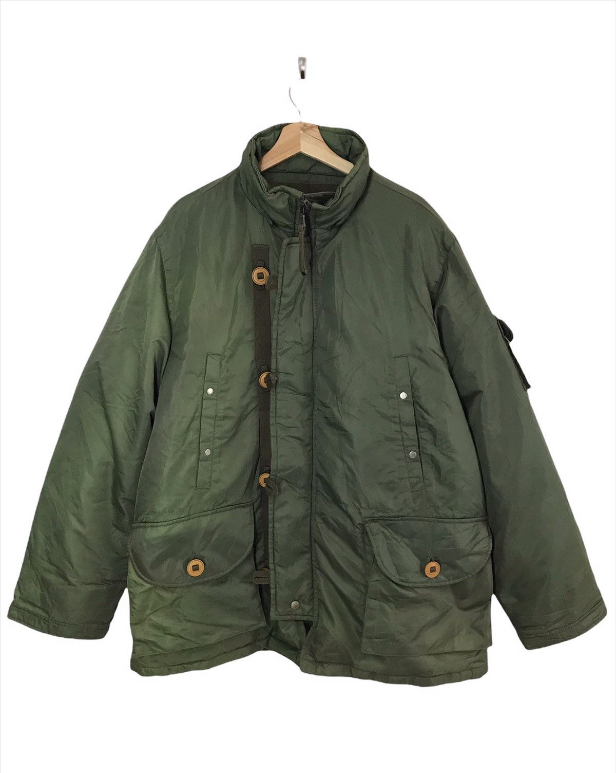 Polo Ralph Lauren × RRL Ralph Lauren 🔥Polo Ralph Lauren Military Surplus Ma-1 Down Parka Size US XL / EU 56 / 4 - 4 Thumbnail
