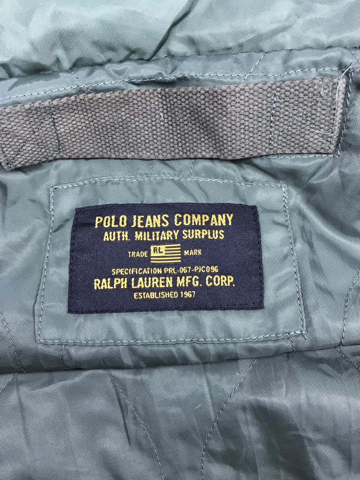 Polo Ralph Lauren × RRL Ralph Lauren 🔥Polo Ralph Lauren Military Surplus Ma-1 Down Parka Size US XL / EU 56 / 4 - 10 Thumbnail