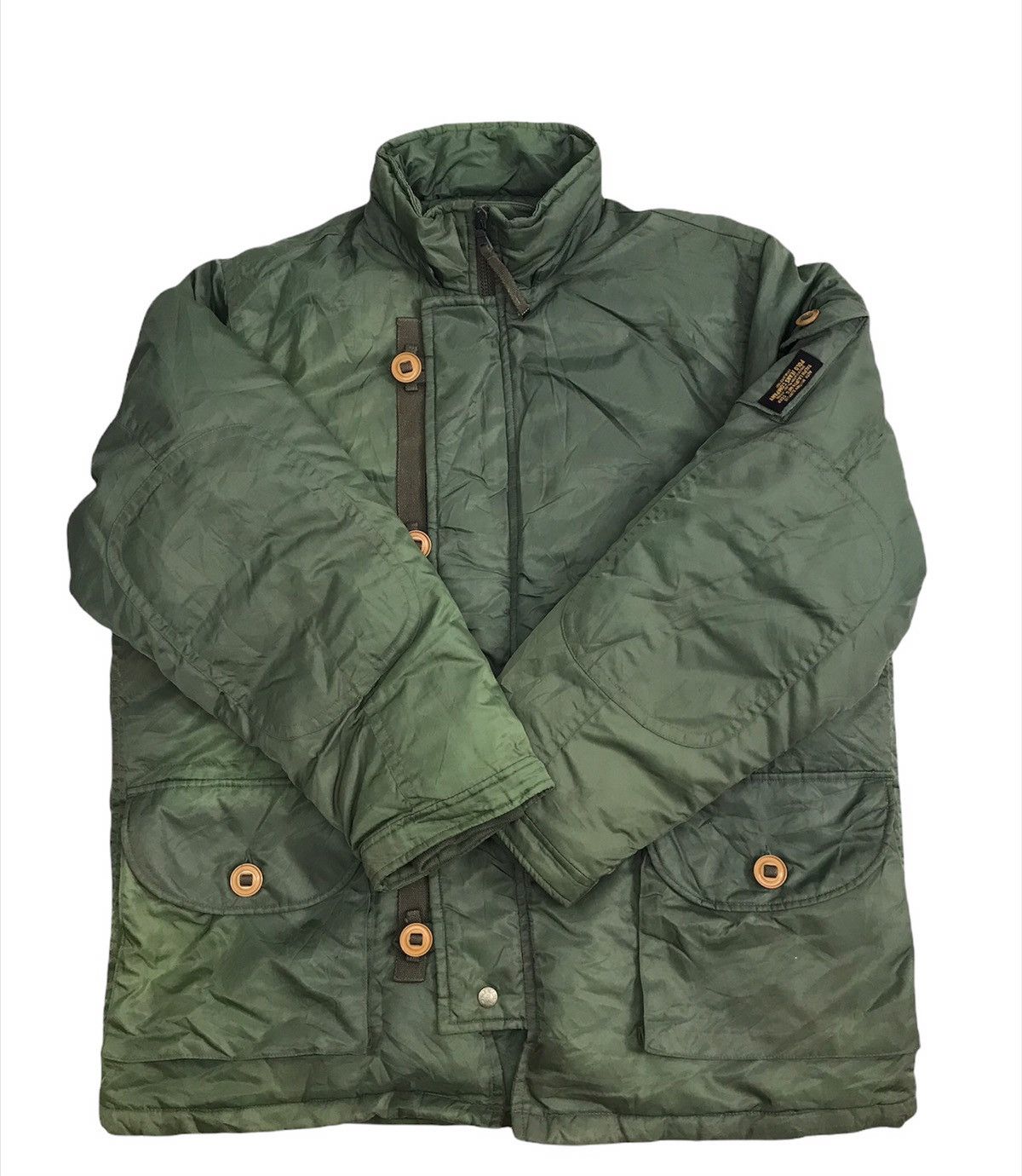 Polo Ralph Lauren × RRL Ralph Lauren 🔥Polo Ralph Lauren Military Surplus Ma-1 Down Parka Size US XL / EU 56 / 4 - 2 Thumbnail