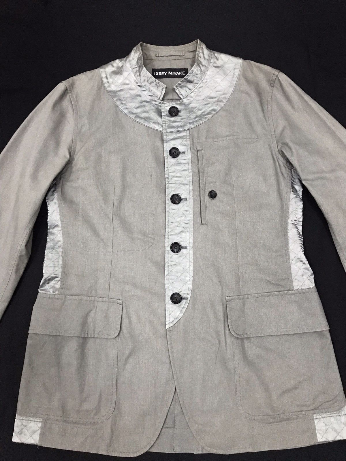 Issey Miyake 🇯🇵Archival Mandarin Style ISSEY MIYAKE quilted jacket Size US M / EU 48-50 / 2 - 4 Thumbnail