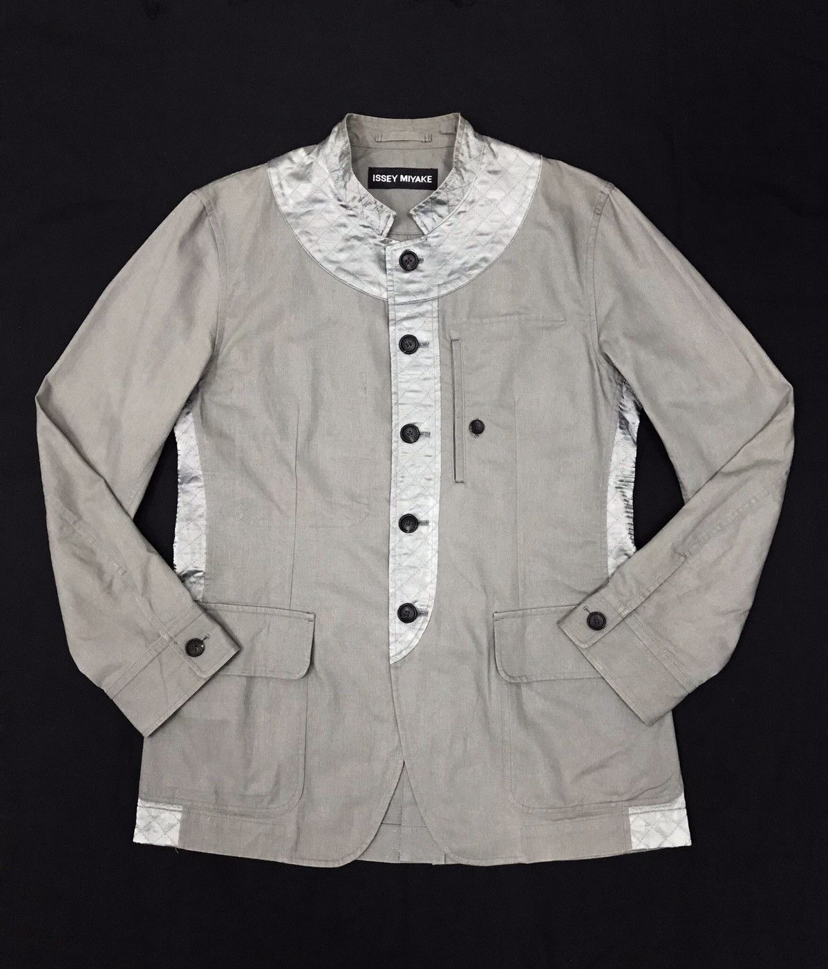 Issey Miyake 🇯🇵Archival Mandarin Style ISSEY MIYAKE quilted jacket Size US M / EU 48-50 / 2 - 1 Thumbnail