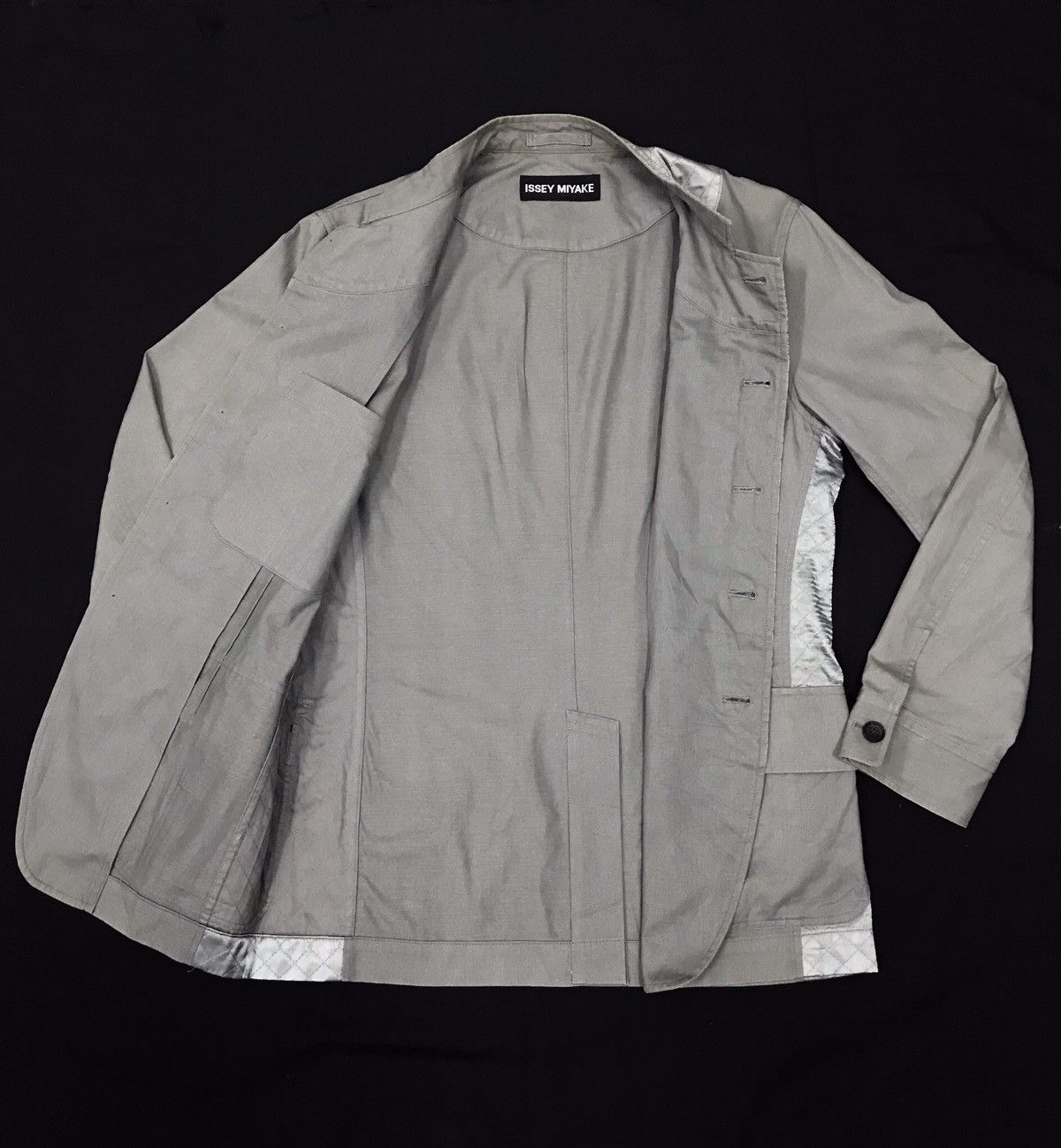 Issey Miyake 🇯🇵Archival Mandarin Style ISSEY MIYAKE quilted jacket Size US M / EU 48-50 / 2 - 9 Thumbnail