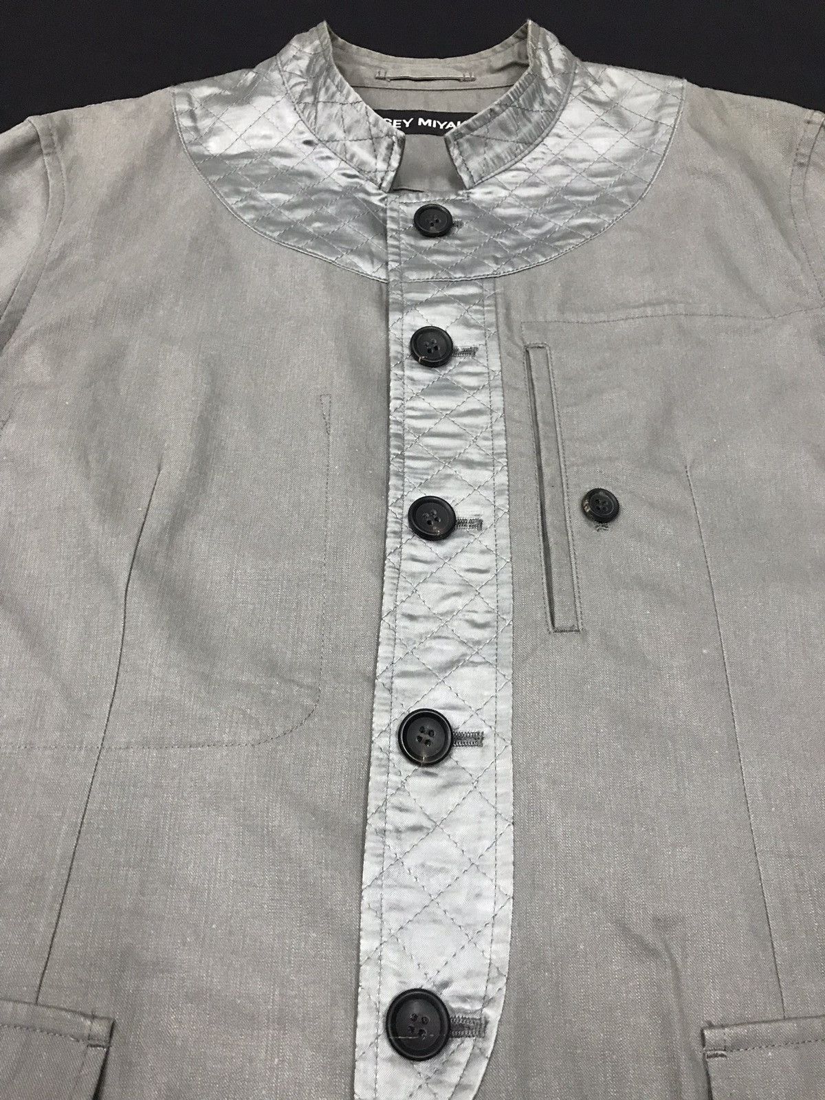 Issey Miyake 🇯🇵Archival Mandarin Style ISSEY MIYAKE quilted jacket Size US M / EU 48-50 / 2 - 5 Thumbnail