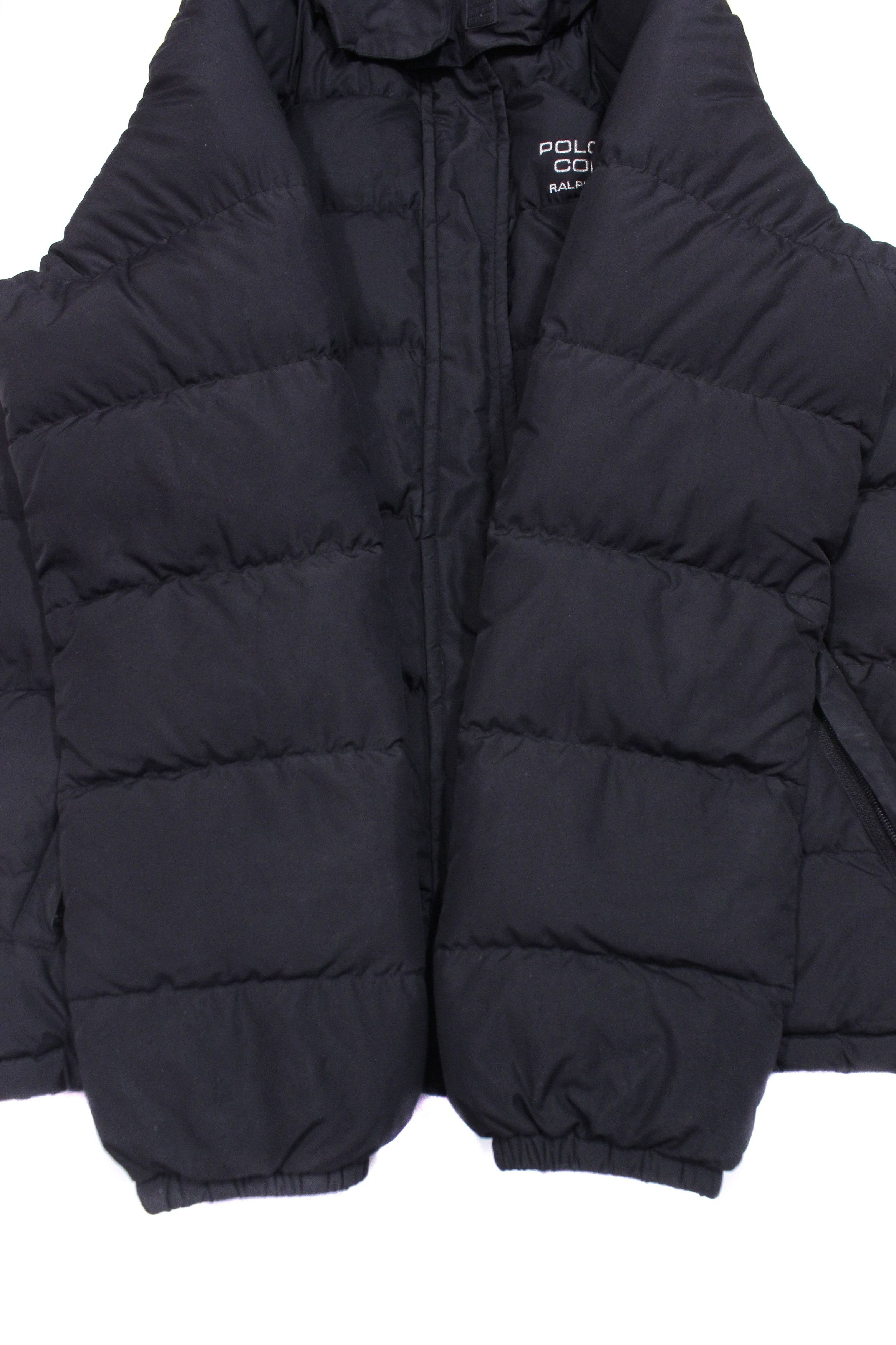 Polo Ralph Lauren 00S Logo Down Puffer Vintage Size L / US 10 / IT 46 - 7 Thumbnail