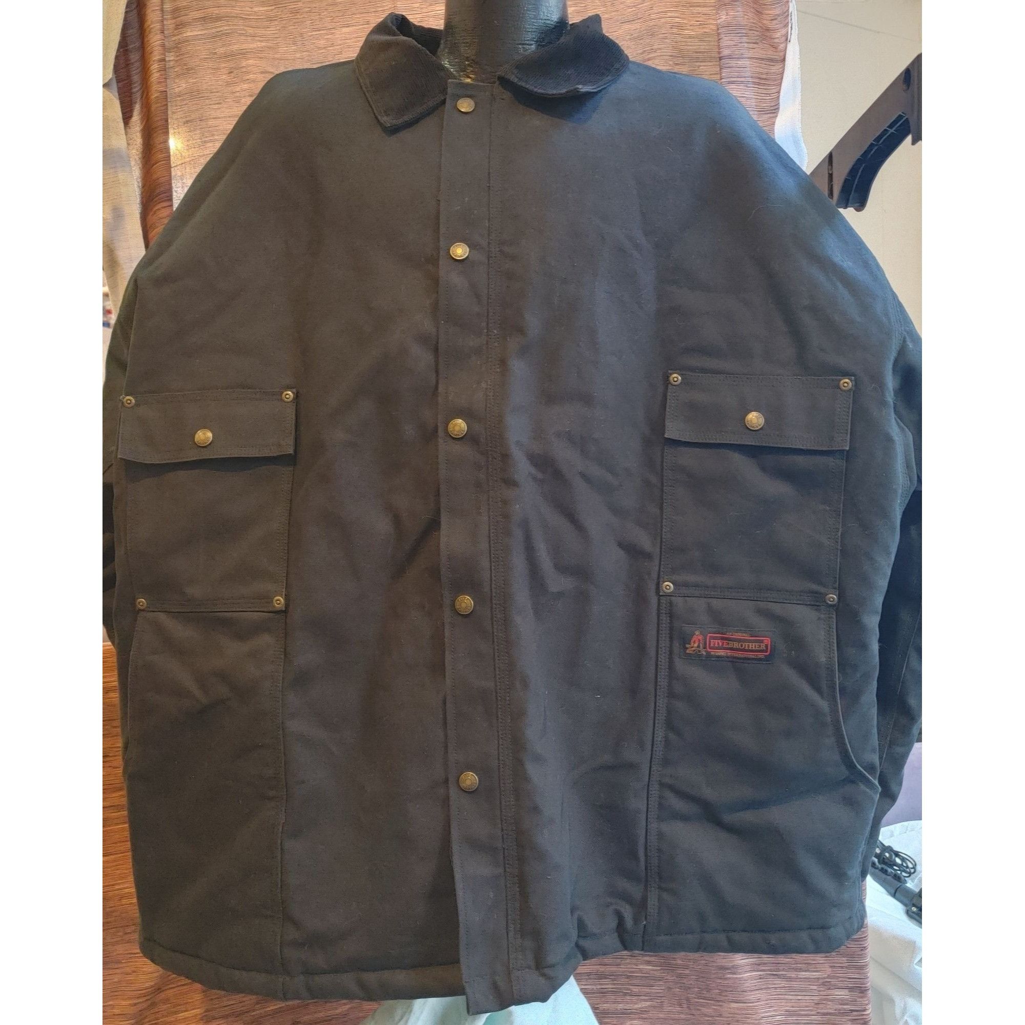 FiveBrother Heavy Chorecoat Men's Utility Jacket *3XLT*