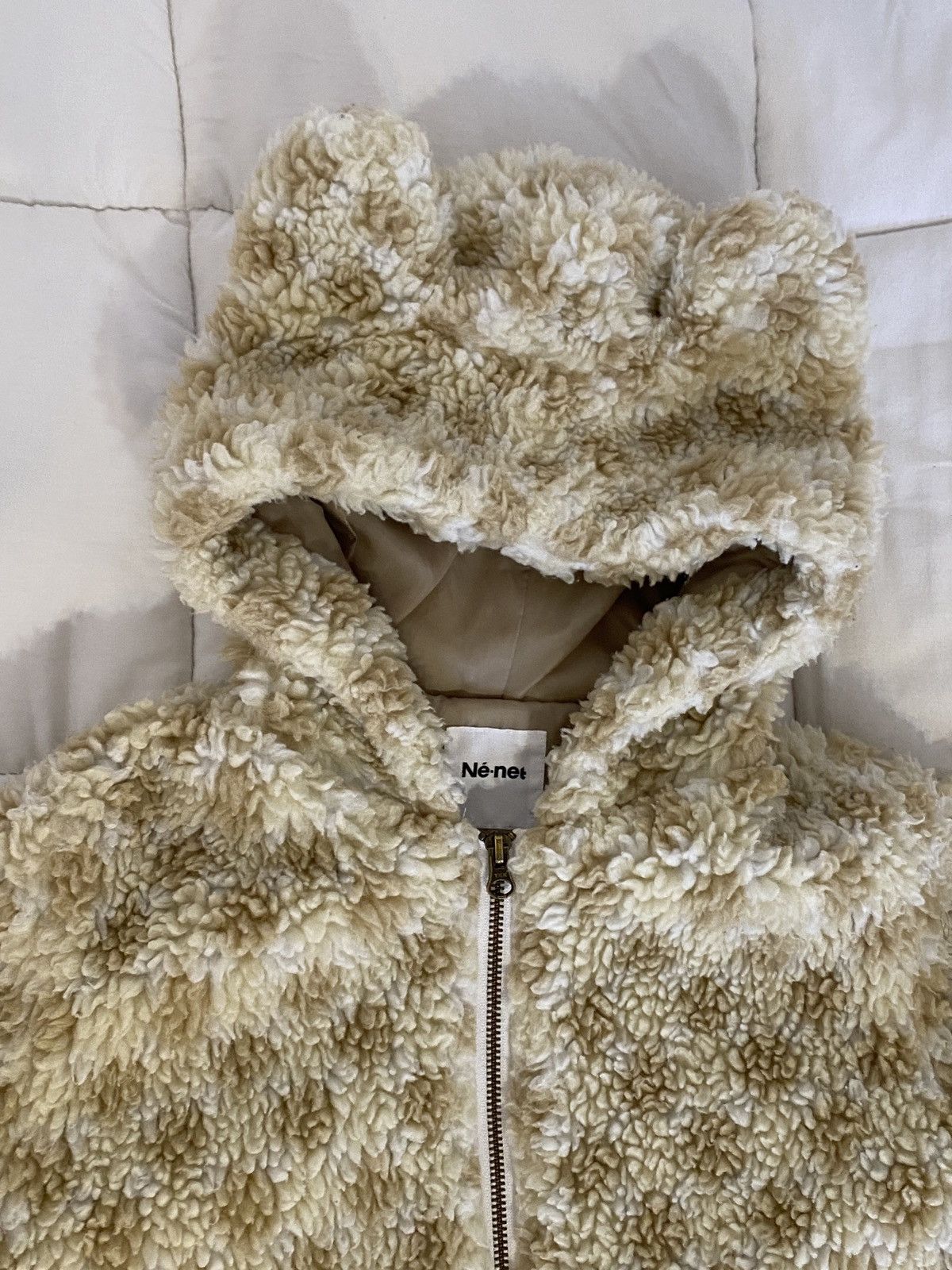Issey Miyake × Ne-Net Issey Miyake Ne Net Bear Fleece Size L / US 10 / IT 46 - 4 Thumbnail