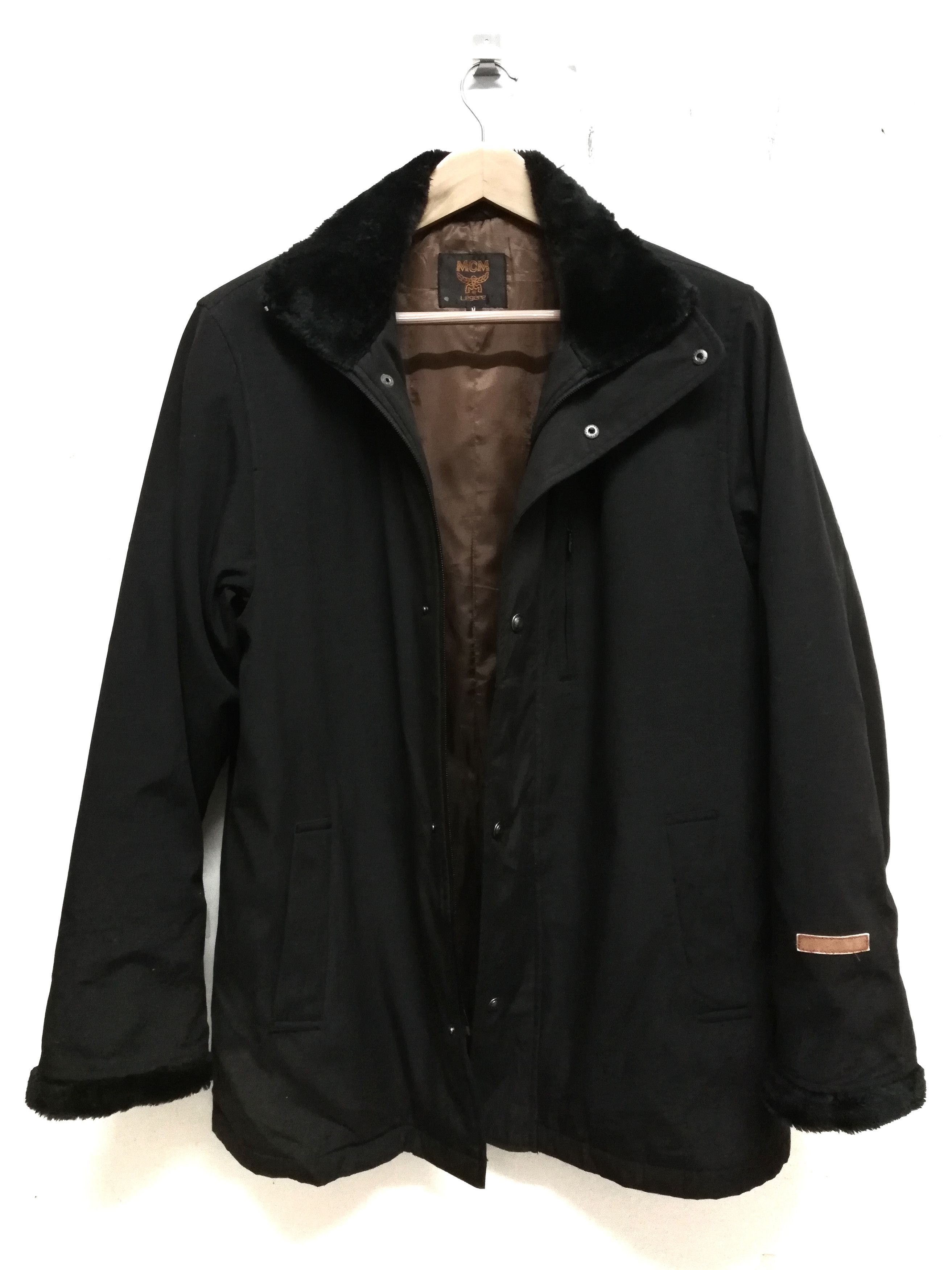 MCM MCM Legere black fur trench coat jacket Size US M / EU 48-50 / 2 - 1 Thumbnail