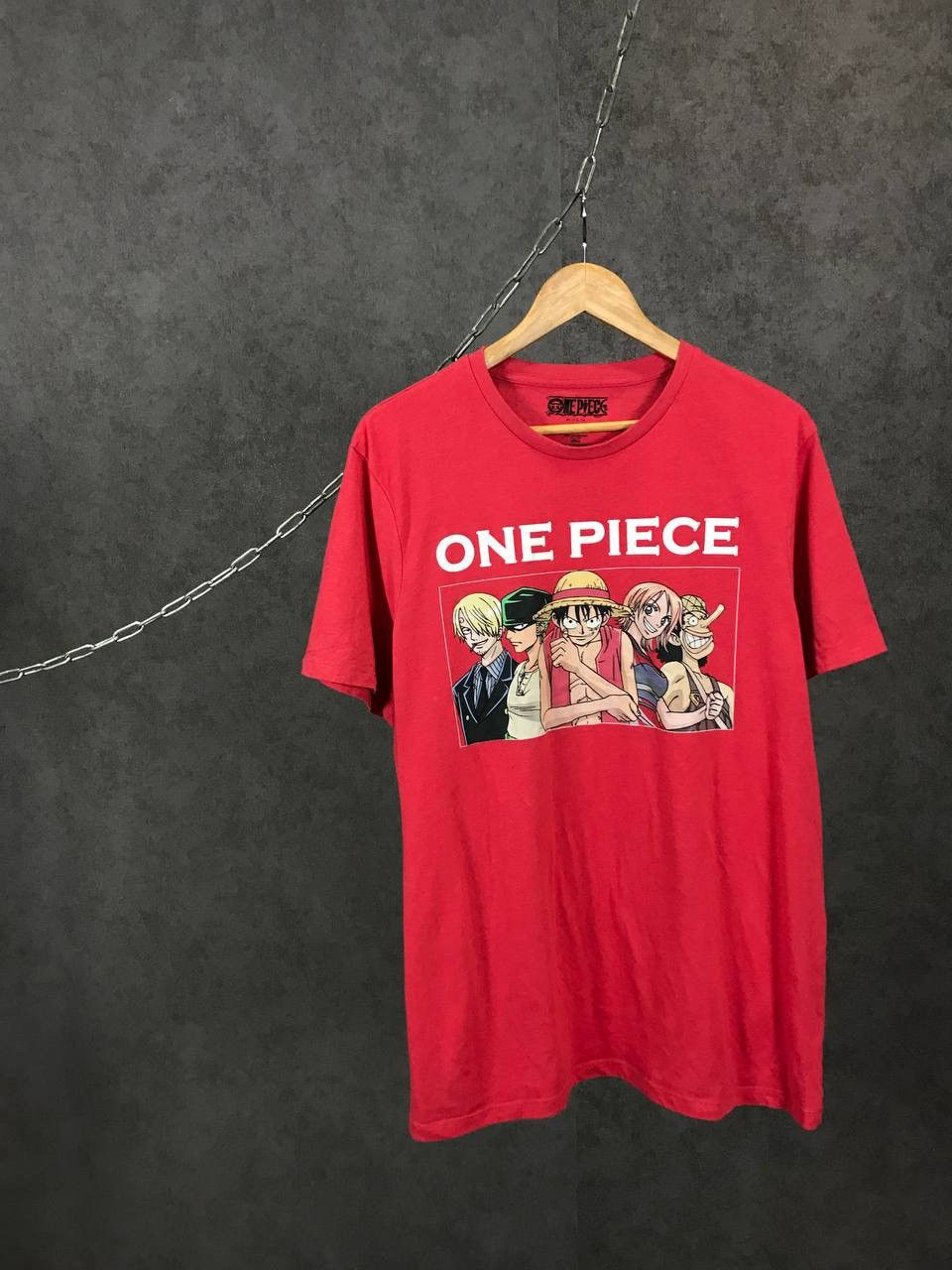 Anime One Piece cult anima Japanese comics movie tee Size US XL / EU 56 / 4 - 1 Thumbnail