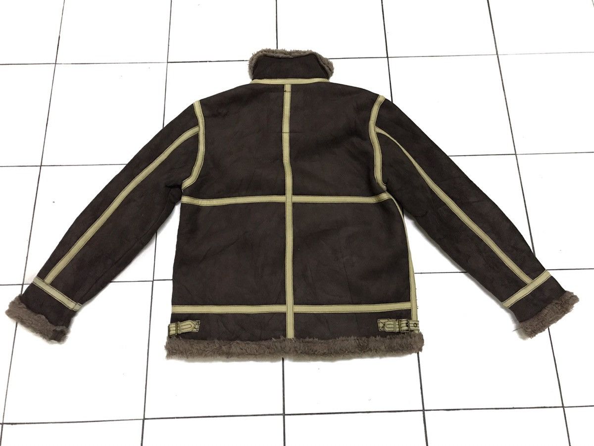 Alpha Industries Heat!!🔥Alpha Industries Type B-3 Suede Sheepskin Leather Size US M / EU 48-50 / 2 - 3 Thumbnail