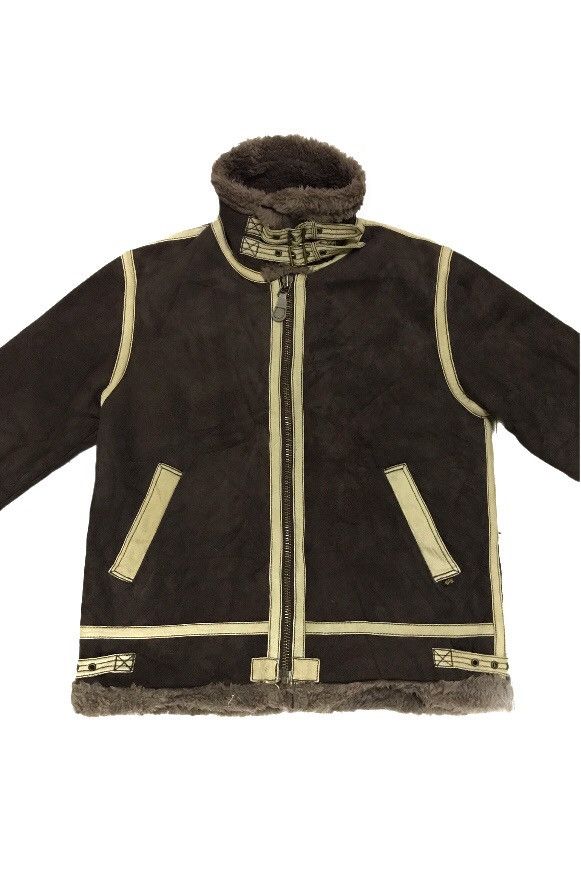 Alpha Industries Heat!!🔥Alpha Industries Type B-3 Suede Sheepskin Leather Size US M / EU 48-50 / 2 - 2 Thumbnail