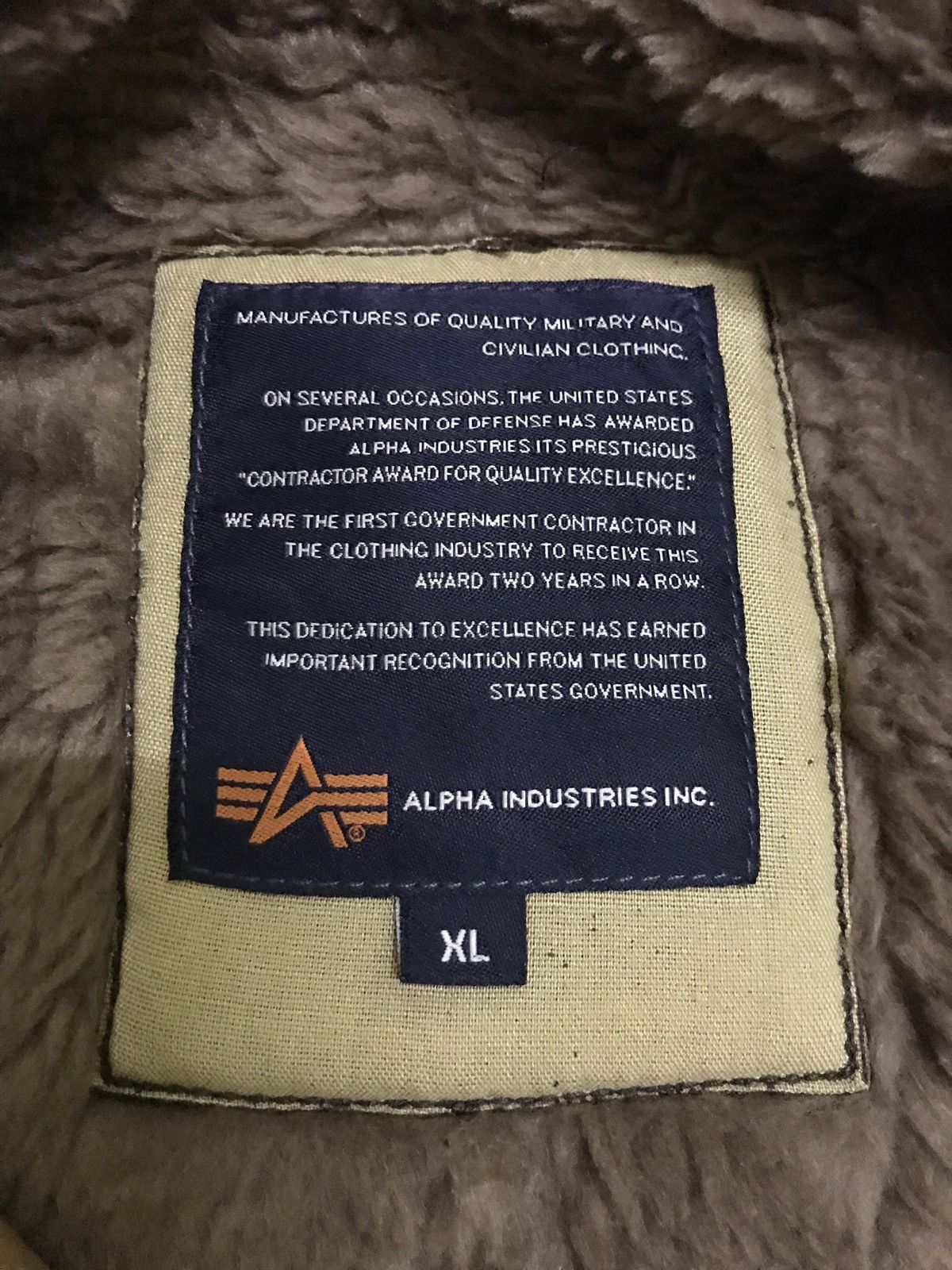 Alpha Industries Heat!!🔥Alpha Industries Type B-3 Suede Sheepskin Leather Size US M / EU 48-50 / 2 - 6 Thumbnail