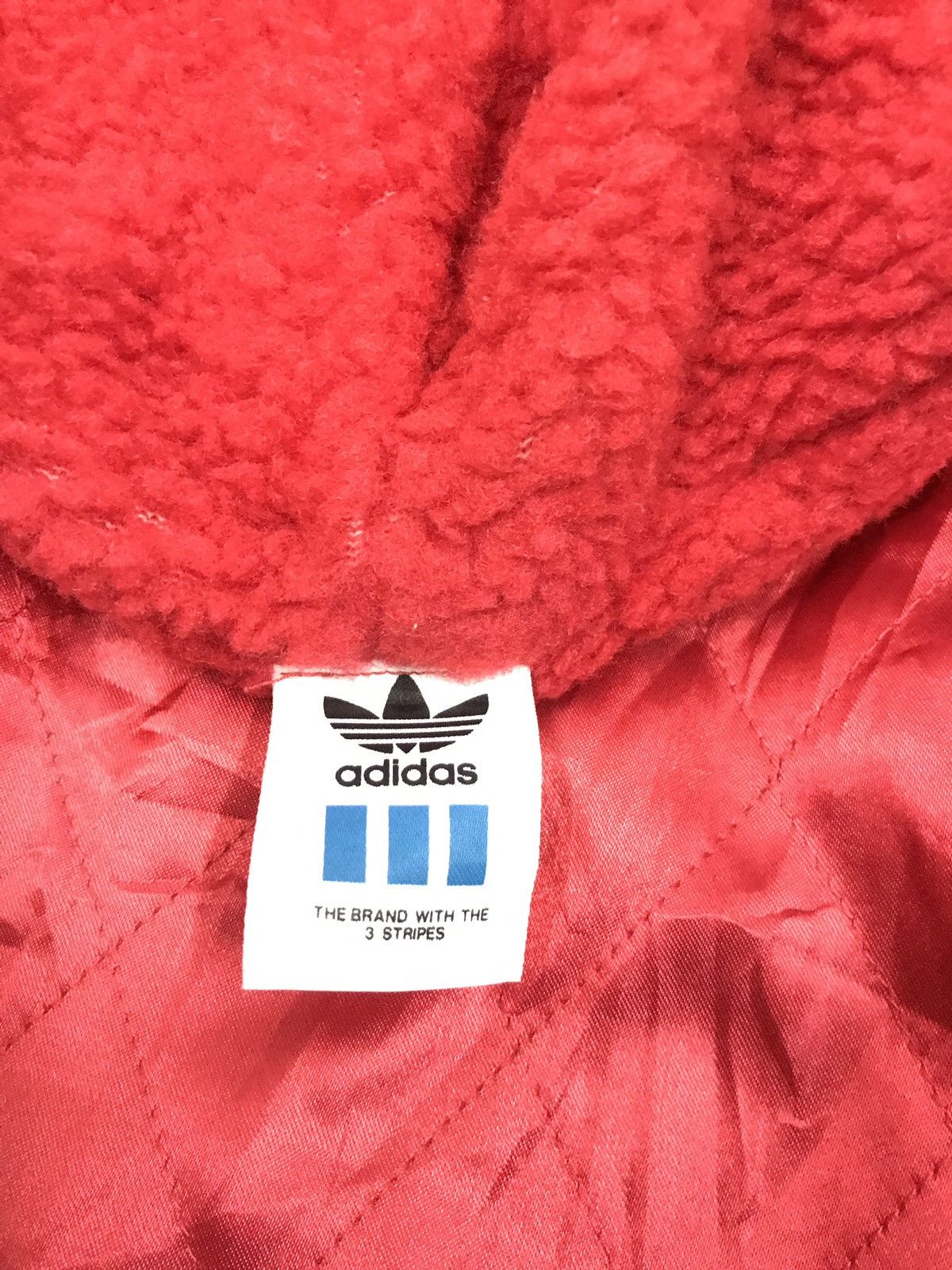 Adidas × Vintage Vintage Adidas Spell Out Big Logo Hoodie Fleece Jacket Size US L / EU 52-54 / 3 - 9 Thumbnail