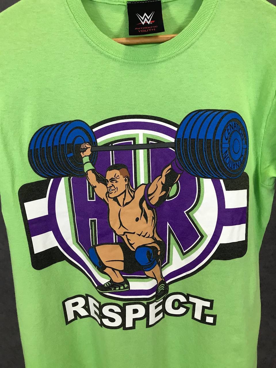 WWE × WWF John Cena WWE WWF wrestling overprinted tee Size US S / EU 44-46 / 1 - 4 Thumbnail
