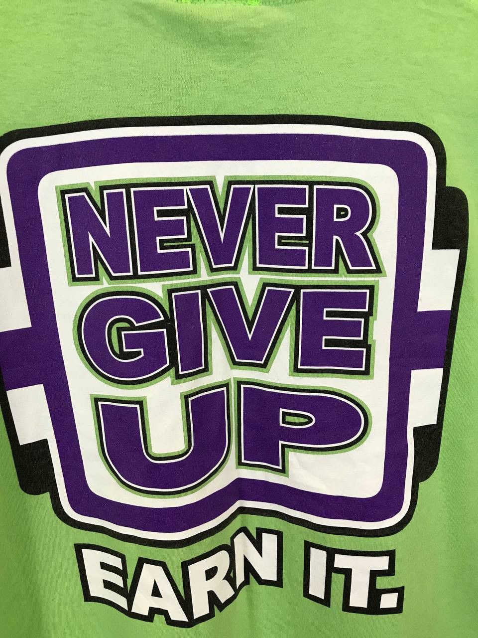 WWE × WWF John Cena WWE WWF wrestling overprinted tee Size US S / EU 44-46 / 1 - 5 Thumbnail