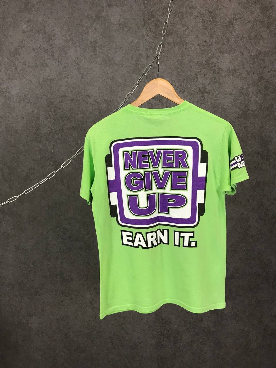 WWE × WWF John Cena WWE WWF wrestling overprinted tee Size US S / EU 44-46 / 1 - 2 Thumbnail