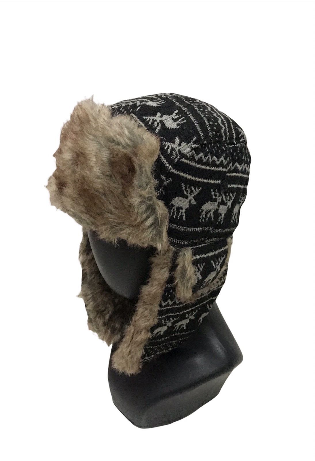 Vintage Vintage Shearling Fur Earlap Aviator Hats Size ONE SIZE - 2 Thumbnail
