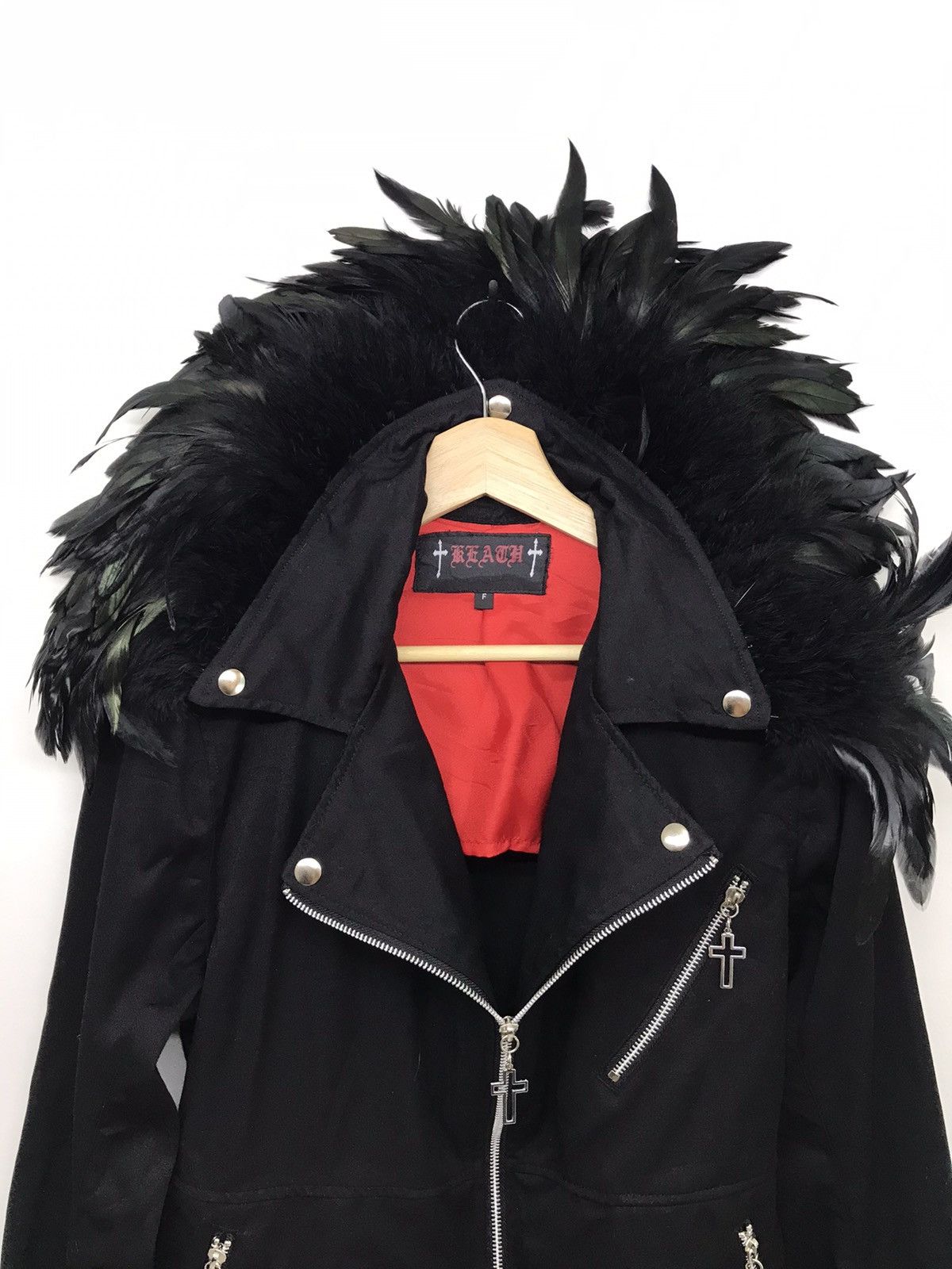 Japanese Brand × Seditionaries Dope🔥!! Reach Feathers Double Colar Seditionaries jacket Size US S / EU 44-46 / 1 - 5 Thumbnail