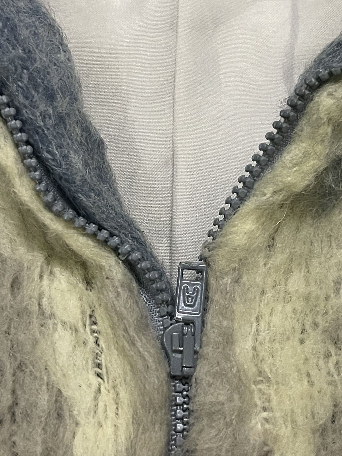 Vintage STOBI FLEECE ABSTRACT/ ART BOMBER JACKET Size US L / EU 52-54 / 3 - 9 Thumbnail