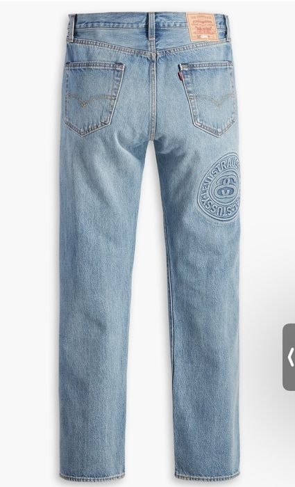 Stussy Stussy x Levi's Embossed 501 Jeans | Grailed