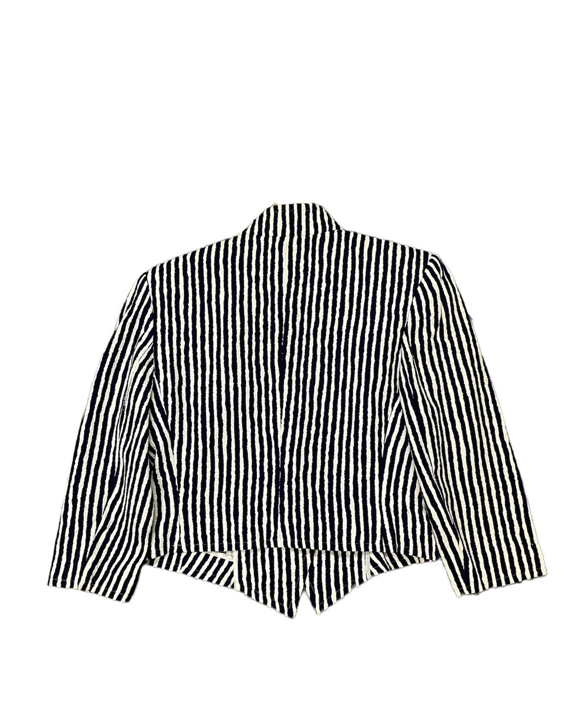 Yves Saint Laurent YVES SAINT LAURENT STRIPE DESIGN LADIES JACKET Size XS / US 0-2 / IT 36-38 - 2 Thumbnail