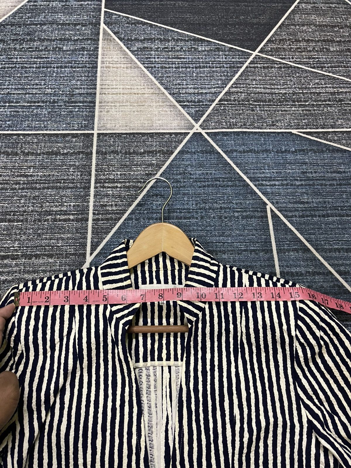 Yves Saint Laurent YVES SAINT LAURENT STRIPE DESIGN LADIES JACKET Size XS / US 0-2 / IT 36-38 - 13 Thumbnail