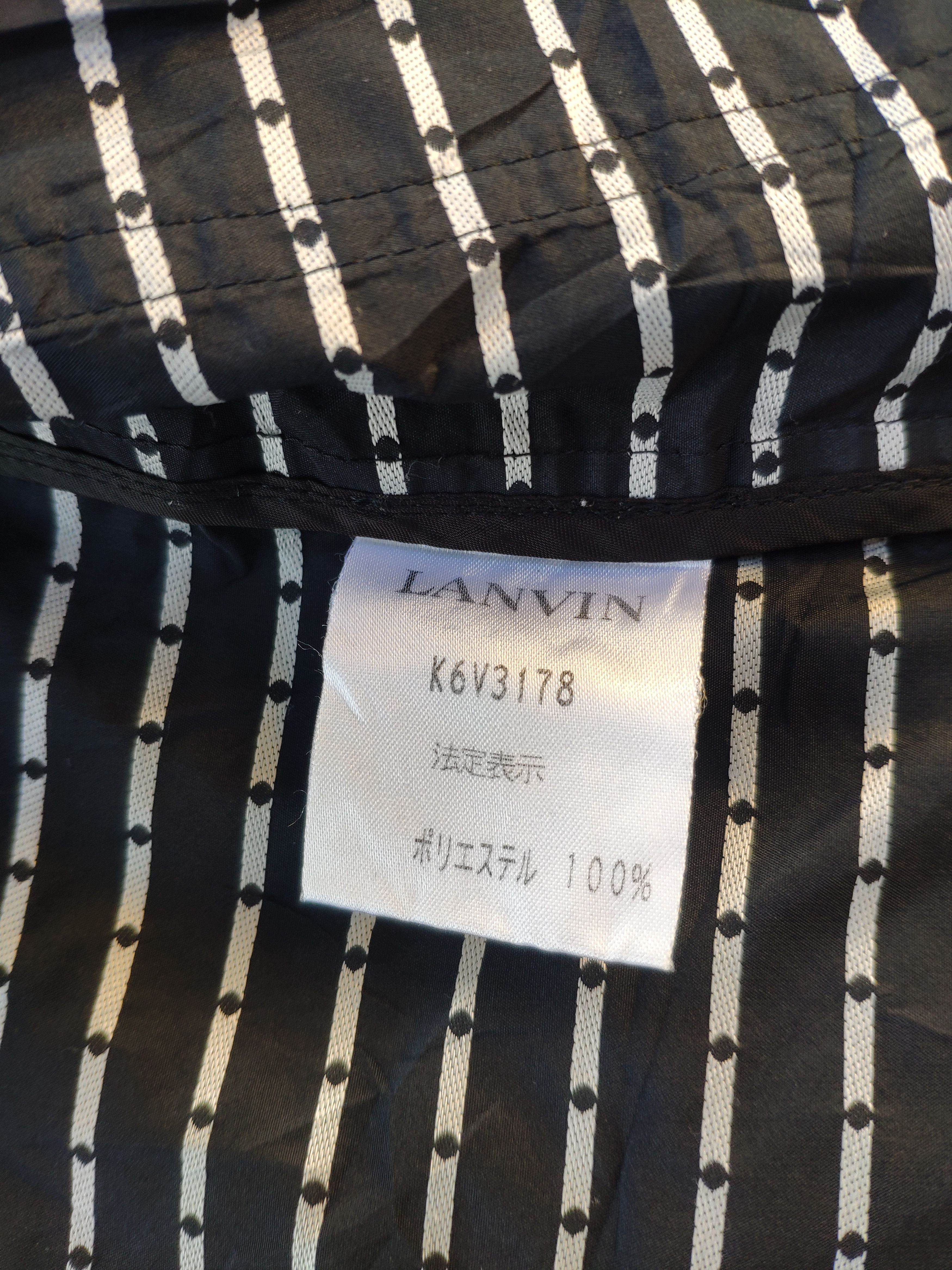Designer × Lanvin Steal 💥 Vintage Lanvin Vest Polkadot Size S / US 4 / IT 40 - 6 Thumbnail