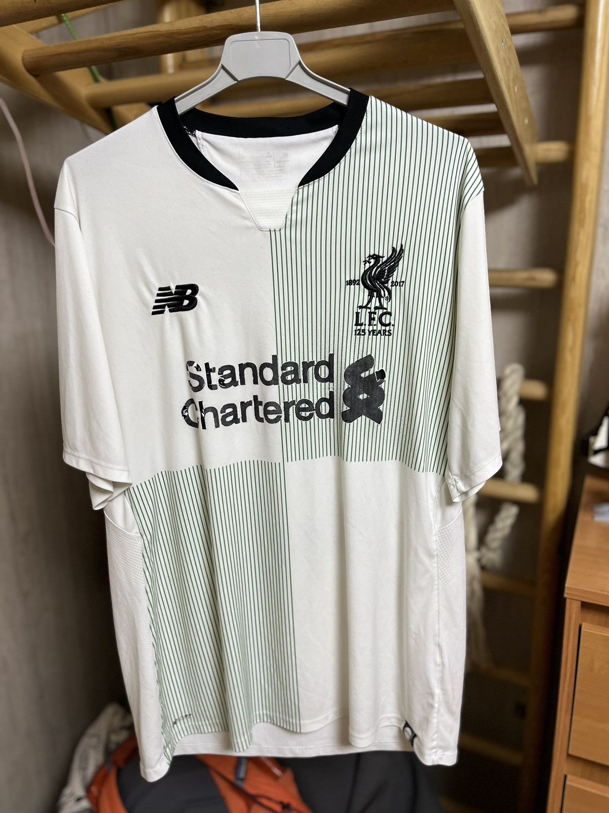 New Balance Liverpool 125 Years New Balance 2017-18 jersey Size US L / EU 52-54 / 3 - 1 Thumbnail
