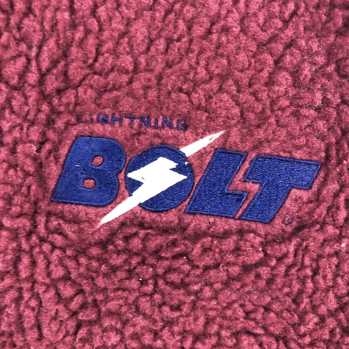 Lightning Bolt Vintage Lightning Bolt Half Zipper Deep Pile Fleece Jacket Size US M / EU 48-50 / 2 - 4 Thumbnail
