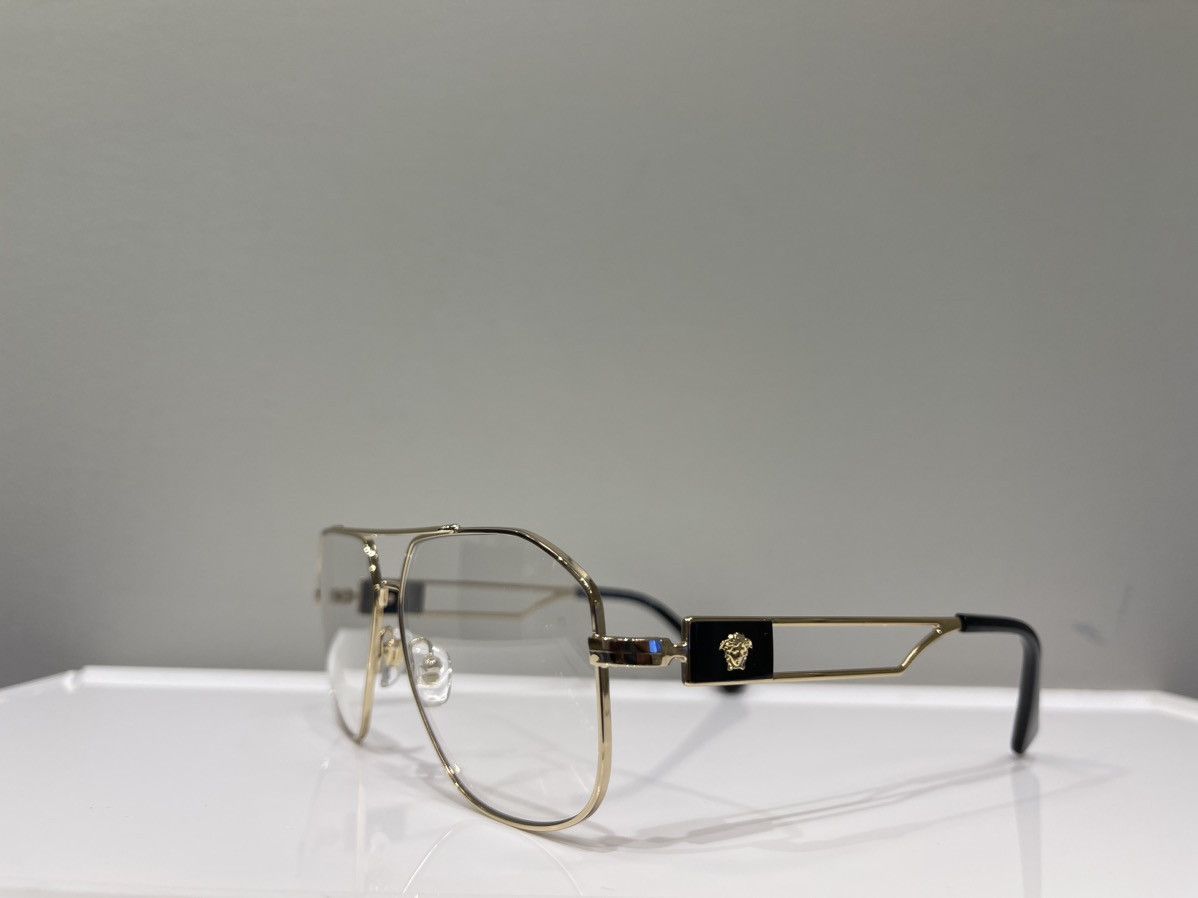 NEW Versace Aviator Glasses VE1287 Medusa Glasses