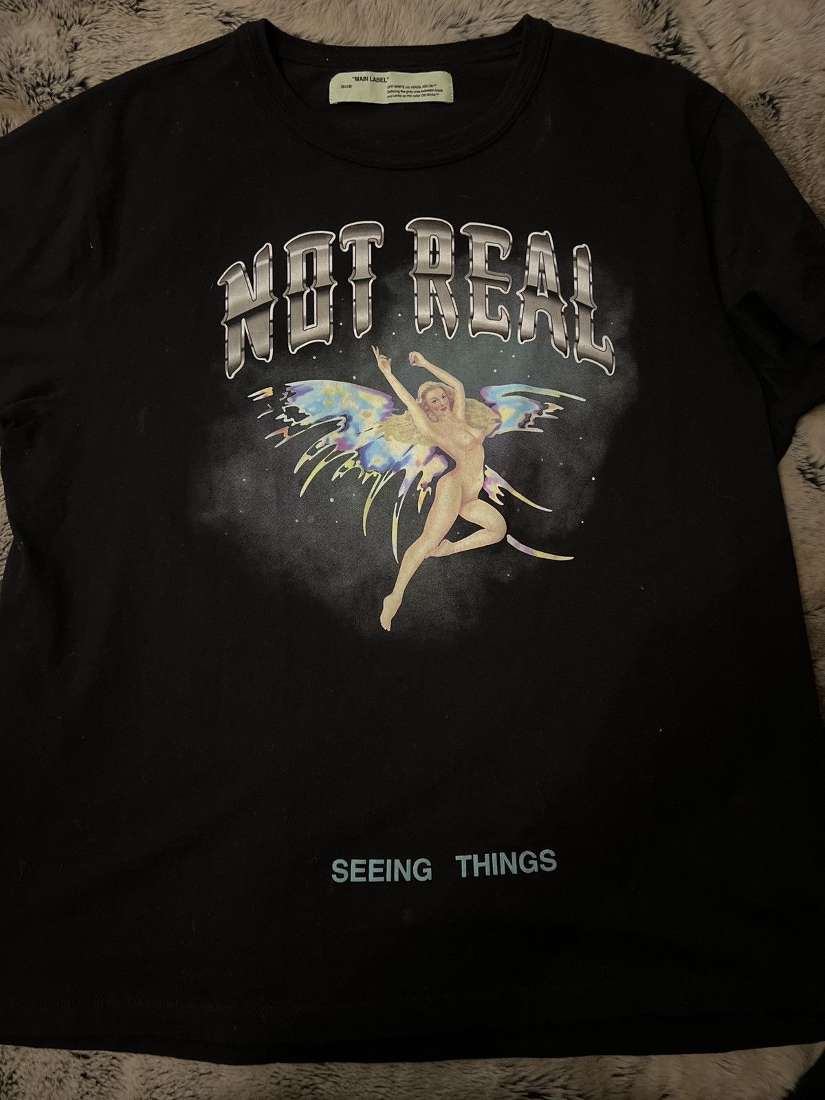 Off White Off White Not Real Angel T Shirt Grailed