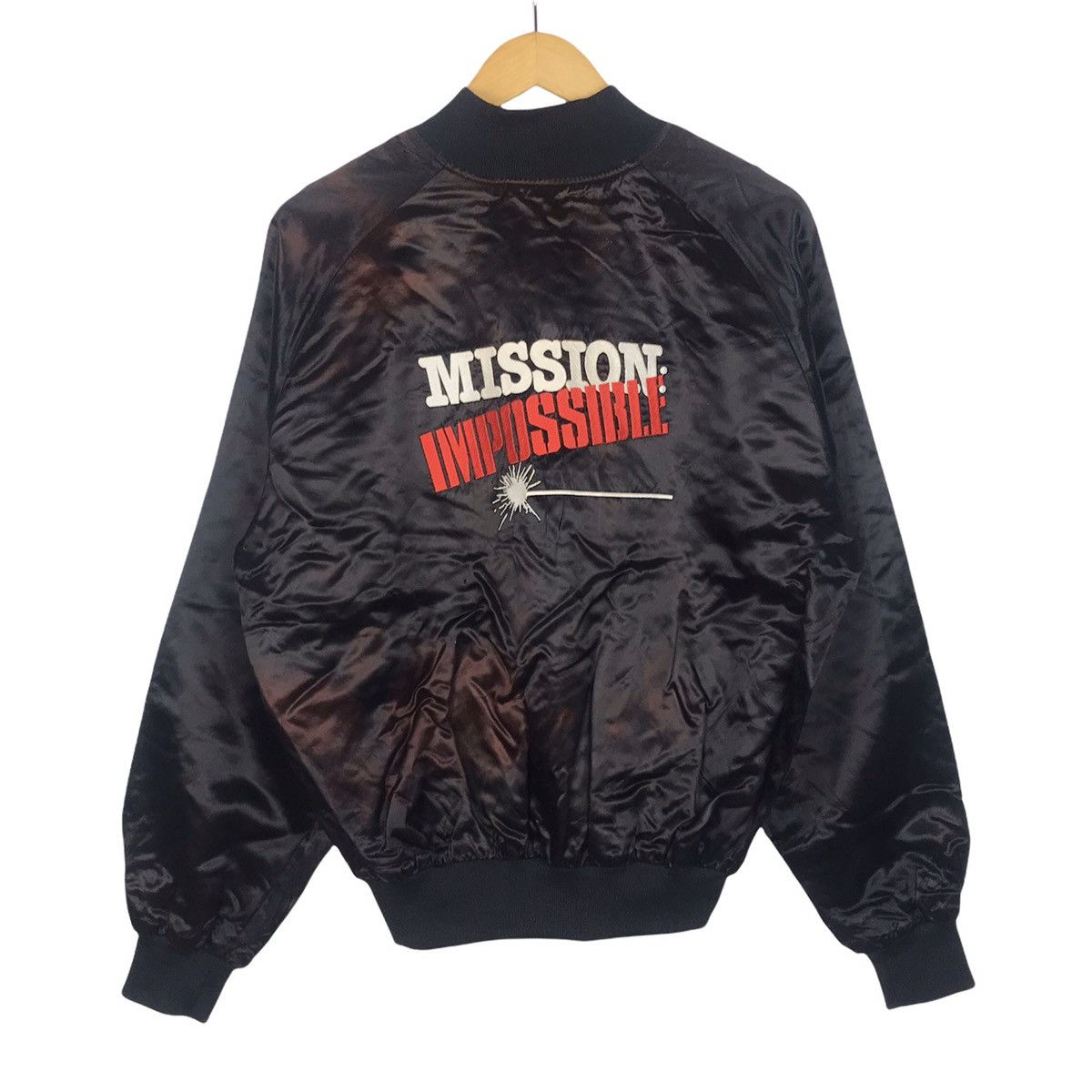 Vintage RARE! Vintage 90s Mission Impossible Promo Movie SunFaded Size US XL / EU 56 / 4 - 2 Thumbnail