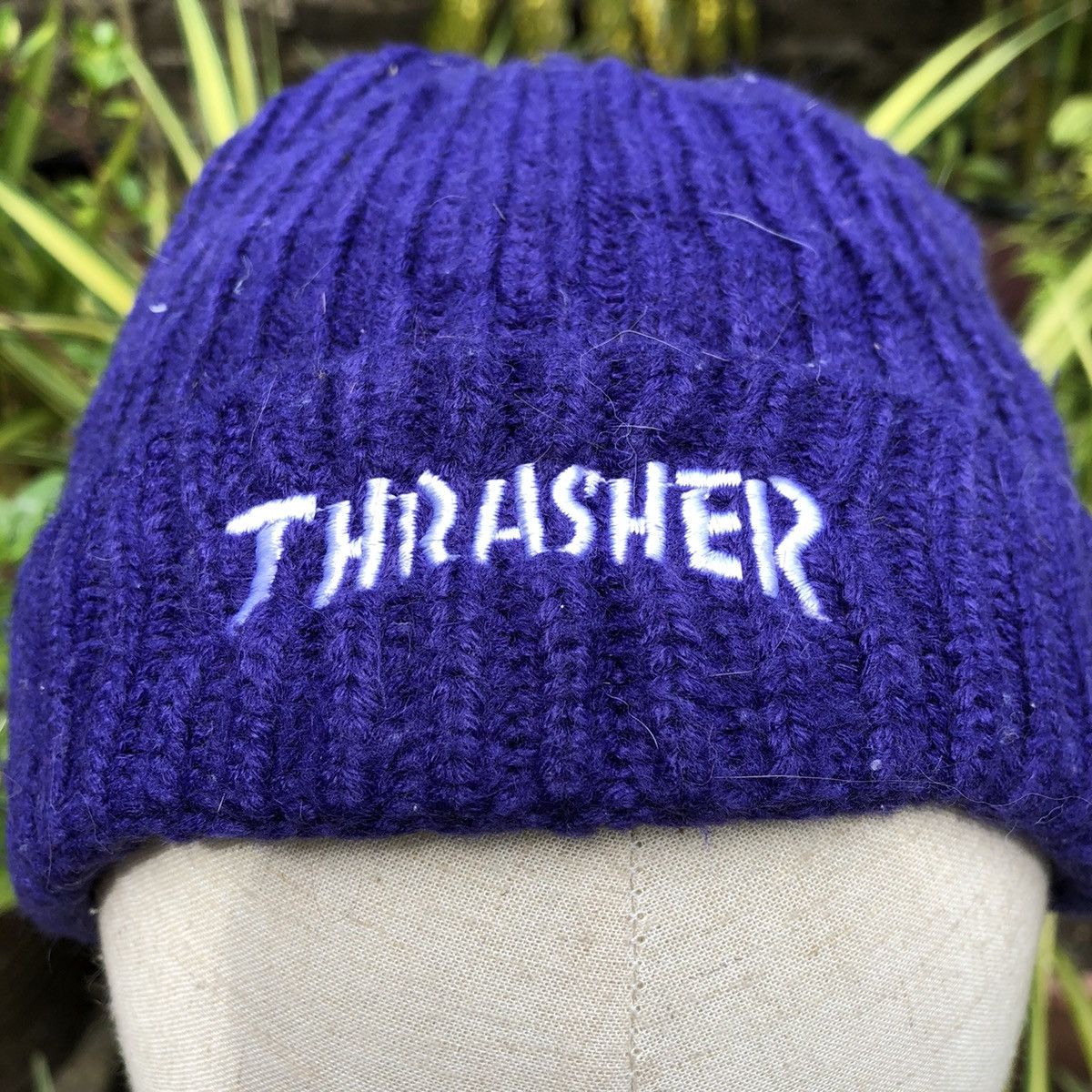 激レア　Justinbieber THRASHER Cap Vintage Thrasher Beanie Snow Cap B27