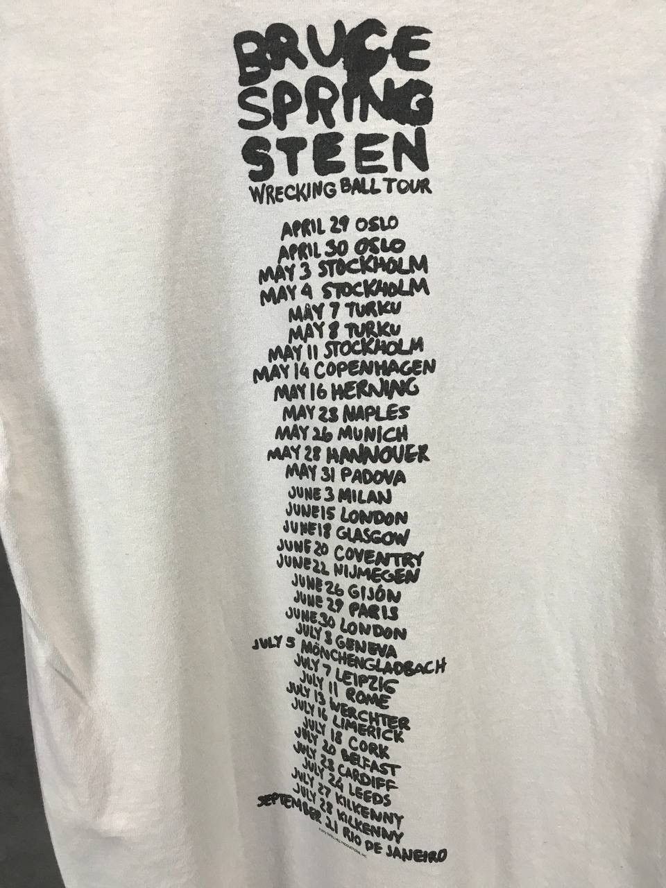 Band Tees Bruce Springsteen vintage rock band tour tee Size US M / EU 48-50 / 2 - 5 Thumbnail