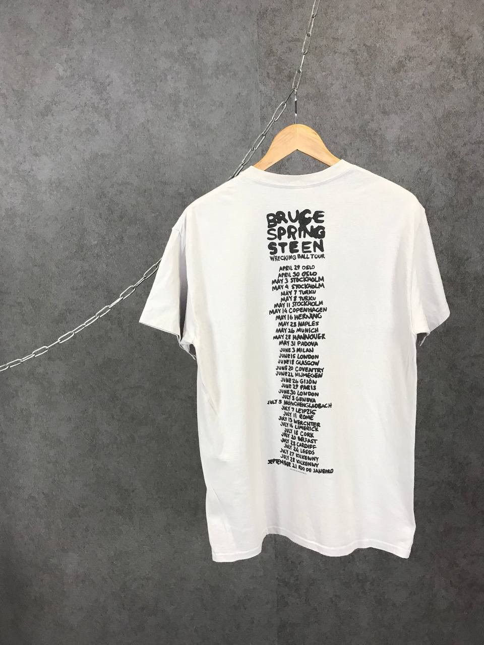 Band Tees Bruce Springsteen vintage rock band tour tee Size US M / EU 48-50 / 2 - 2 Thumbnail