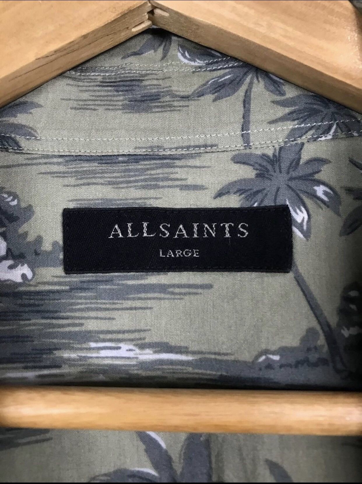 Allsaints Allsaints luxury streetwear crazy multicolor shirt Size US L / EU 52-54 / 3 - 4 Thumbnail