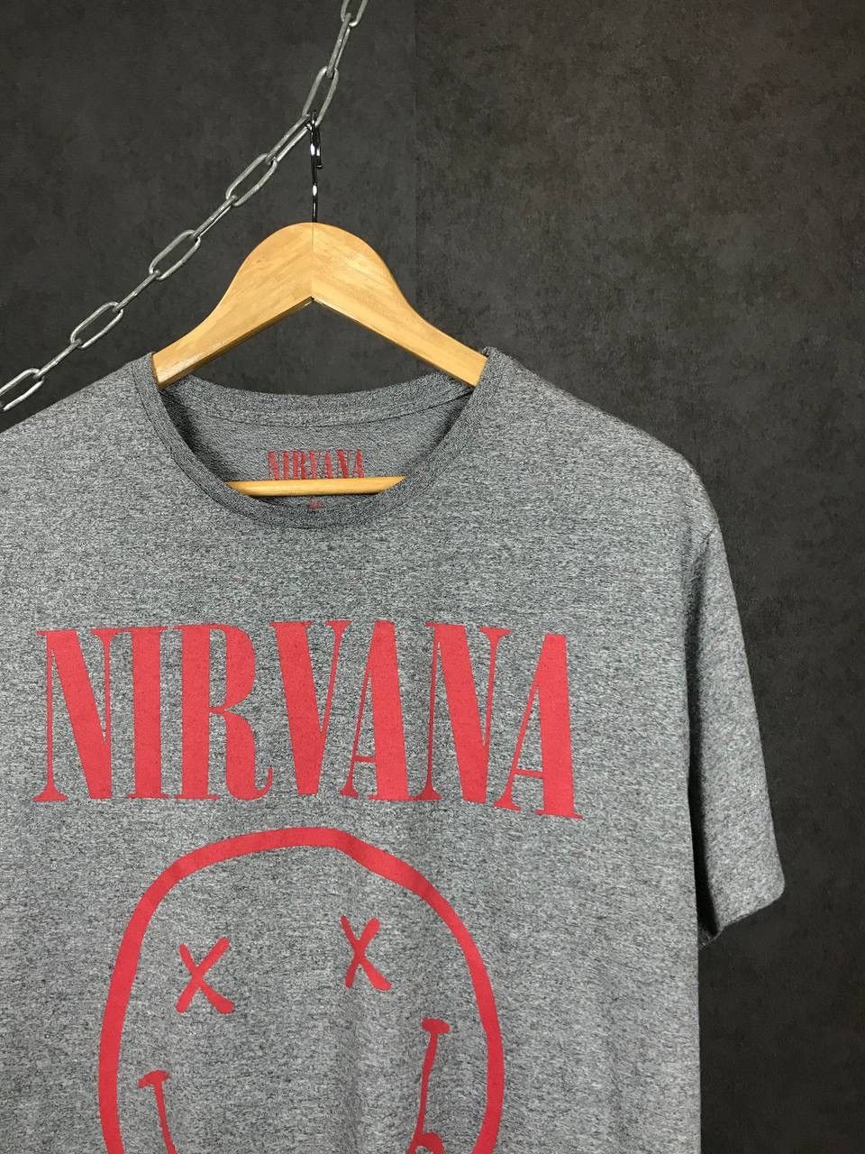 Band Tees Nirvana 2014 Smile vintage rock band tee Size US XL / EU 56 / 4 - 2 Thumbnail
