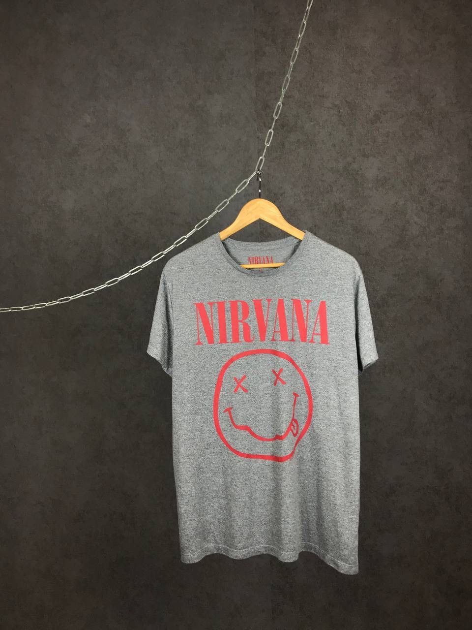 Band Tees Nirvana 2014 Smile vintage rock band tee Size US XL / EU 56 / 4 - 1 Thumbnail