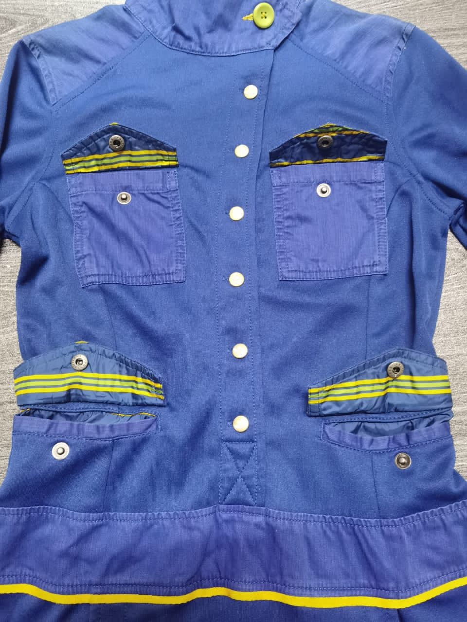 Adidas × Vintage Vintage Adidas SFY Dress Shirt Patches Design Rare Size S / US 4 / IT 40 - 2 Thumbnail